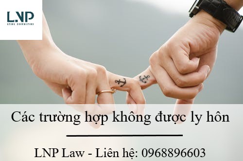 Cac truong hop khong duoc ly hon